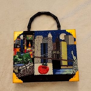 Purse Cigar Box NWOT